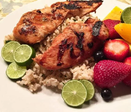 مرغ گریل شده