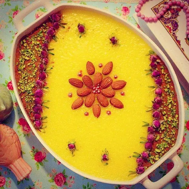 طرز تهیه شله زرد