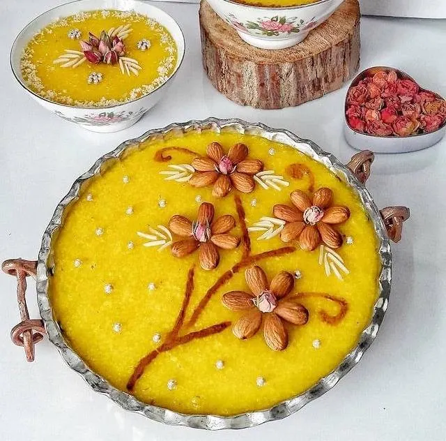 شله زرد برای مهمانی