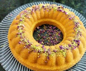 کیک زعفرانی