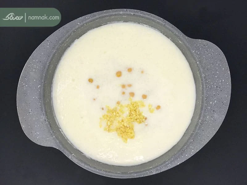 افزودن سیر به آش