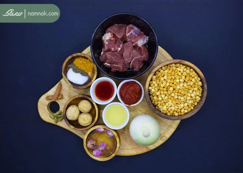 مواد لازم قیمه