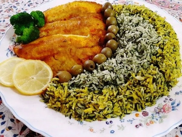 سبزی پلو