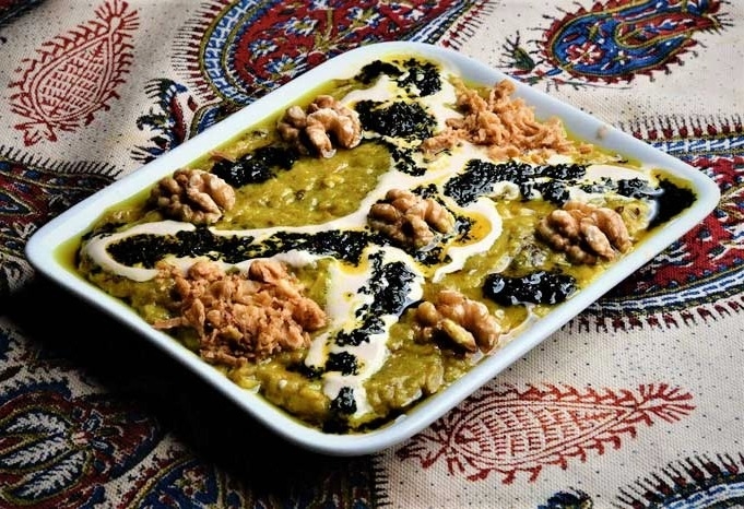طرز تهیه حلیم بادمجان حلیم با بادمجان