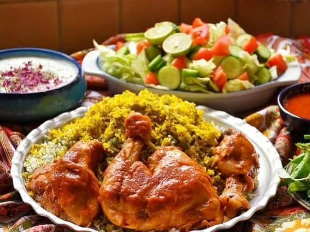شوید پلو