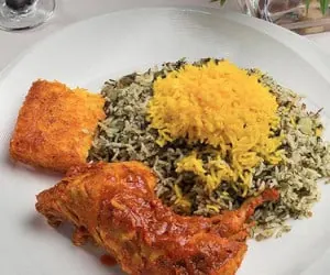 شوید پلو