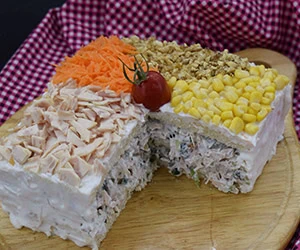 کیک مرغ