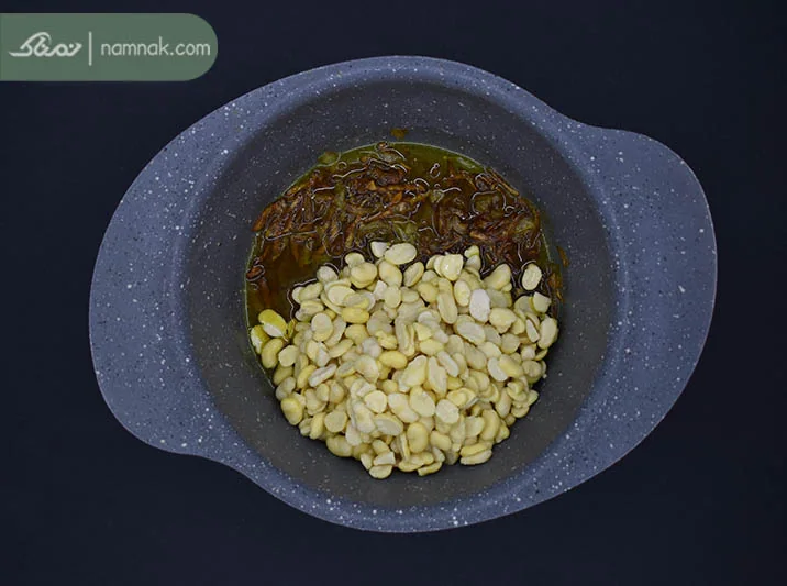 افزودن باقالی
