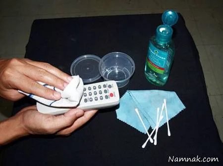 کنترل وسایل الکترونیکی