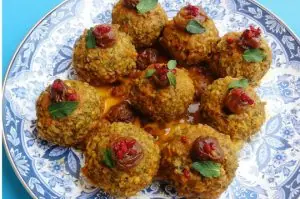 کوفته آلو تره