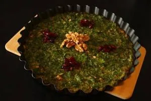 کوکو سبزی قالبی
