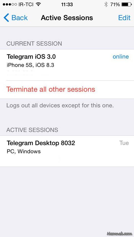 راههای تشخیص هک تلگرام