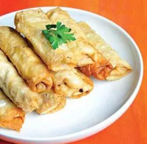 بورک با کلم برگ