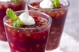 ژله انار زنجبیل