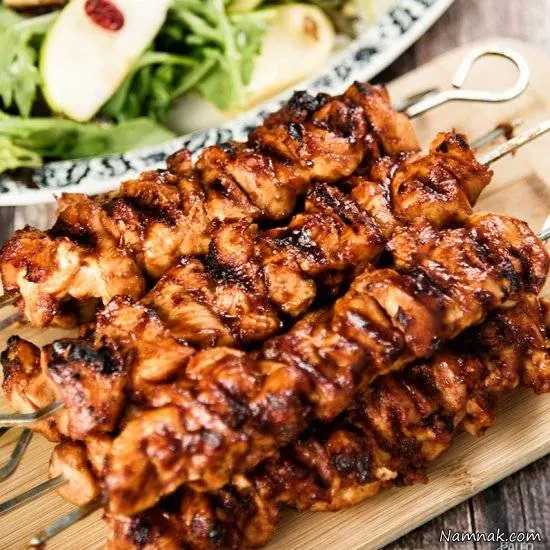 کباب کشمیری با سس مخصوص