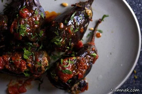  بادمجان روغنی لبنانی