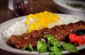 چلو کباب کوبیده