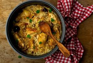 خوراک مرغ | طرز تهیه “خوراک مرغ” و برنج رژیمی