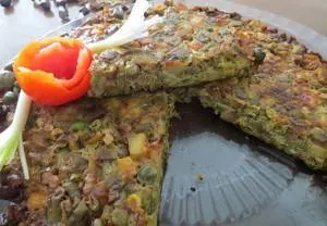 کوکوی لوبیا سبز