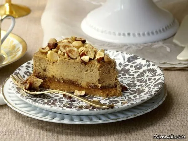 چیز کیک فندقی
