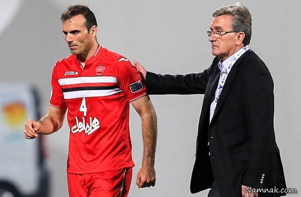 مصدومیت سید جلال حسینی کاپیتان پرسپولیس