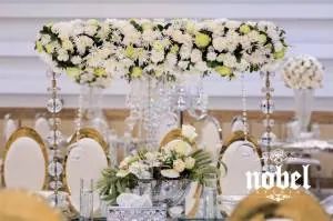 یک شب عروسی خاص و بیاد ماندنی با تشریفات لوکس نوبل