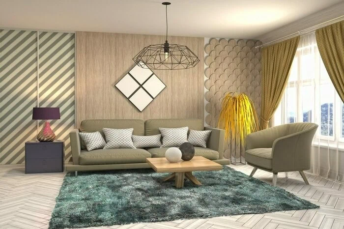 کاغذ دیواری مدرن