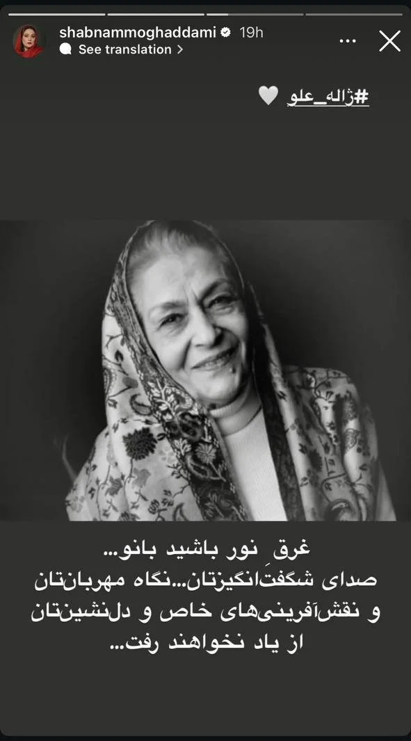 شبنم مقدمی