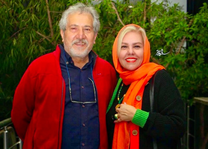 افسانه چهره آزاد و همسرش شاهرخ فروتنیان افسانه چهره آزاد و همسرش