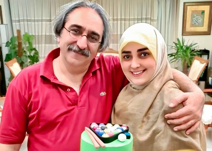 عکس ستاره سادات قطبی و همسرش ستاره سادات قطبی و همسرش
