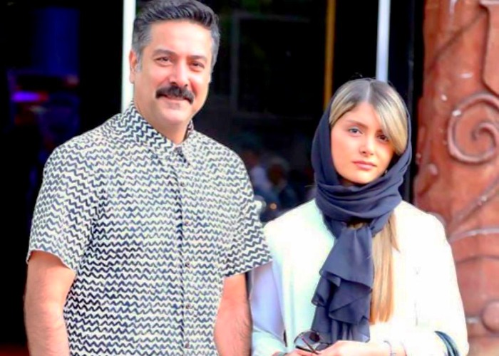 عکس حمیدرضا پگاه و همسرش حمیدرضا پگاه و همسرش