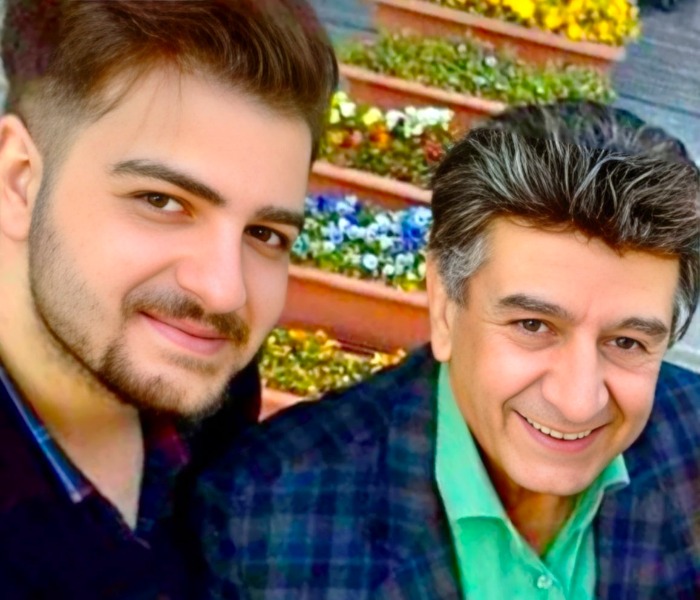منوچهر والی زاده و پسرش