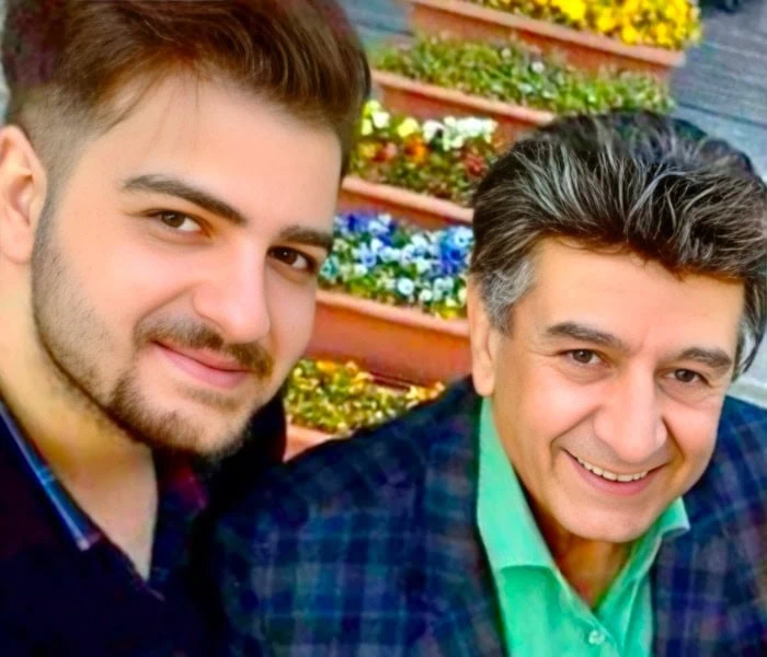 منوچهر والی زاده و پسرش