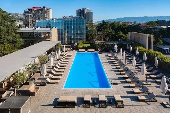 Bask in sunshine and refreshment at our seasonal outdoor pool.