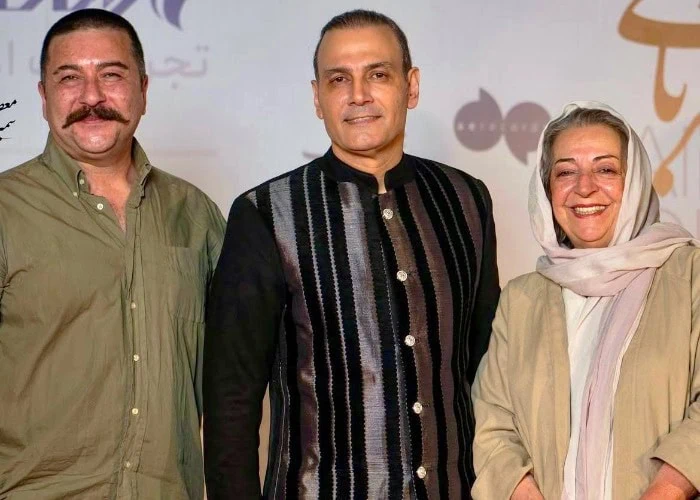 مرضیه برومند در کنسرت علیرضا قربانی
