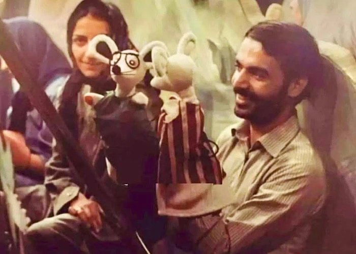 ایرج طهماسب و مرضیه برومند مدرسه موشها
