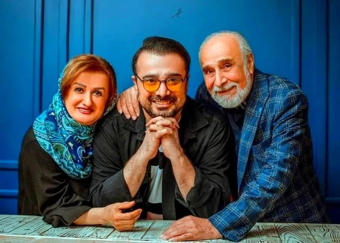 سپند امیرسلیمانی و پدر و مادرش