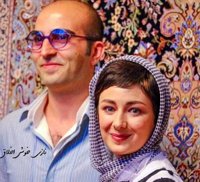 ویدا جوان و همسرش