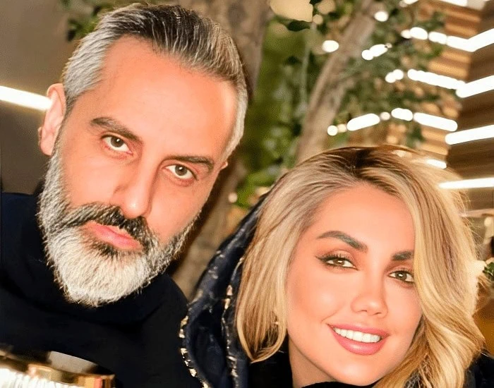 علیرام نورایی و همسرش