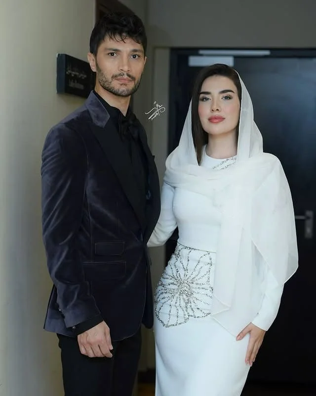 زهرا سامی و همسرش