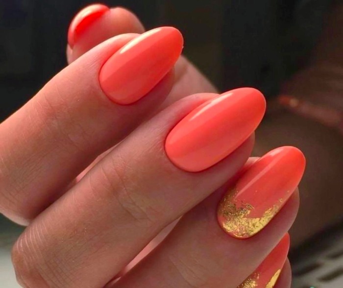 رنگ لاک ناخن مرجانی لاک رنگ مرجانی