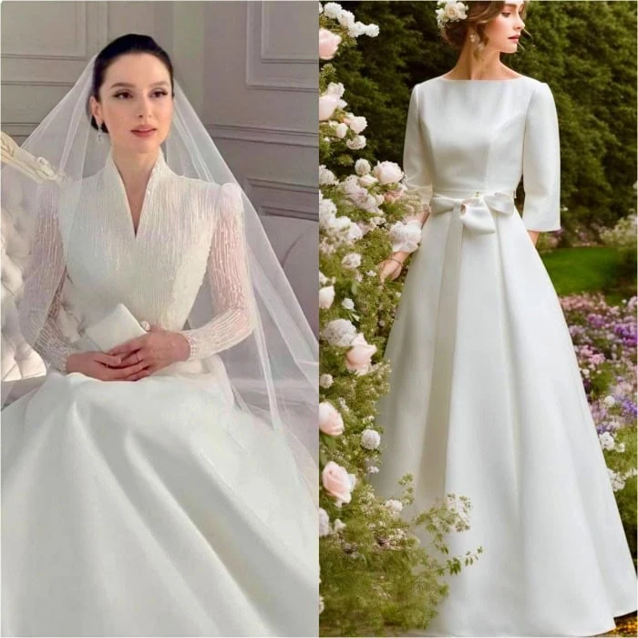 لباس عروس بهمن ماهی