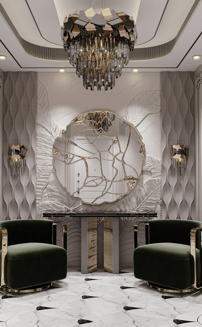 مدل آینه قدی و دیواری