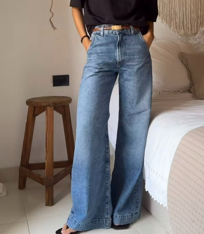 شلوار بگ مناسب افراد چاق