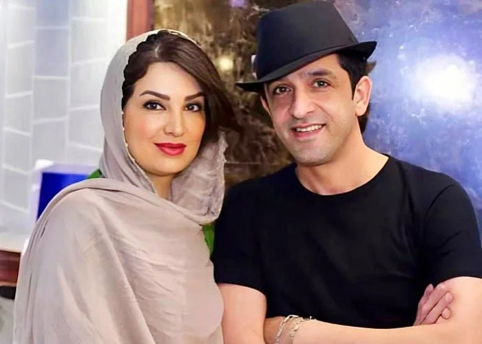 مجید یاسر و همسرش