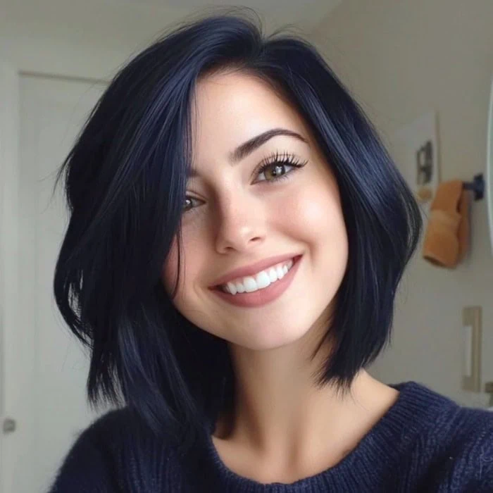 رنگ مو تیره شیک