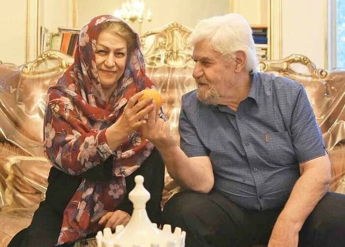 عنایت بخشی و همسرش
