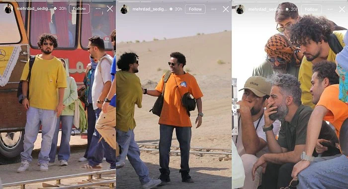 پشت صحنه سریال جان سخت