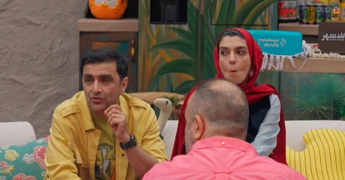 امین زندگانی و همسرش