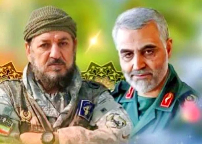 محمد ناظری و قاسم سلیمانی